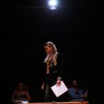 Lucy Fry Instagram - Some theatre magic last week reading John Patrick Shanley’s new play Candlelight ✨