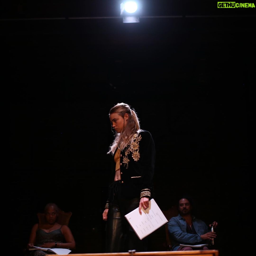 Lucy Fry Instagram - Some theatre magic last week reading John Patrick Shanley’s new play Candlelight ✨