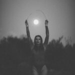 Lucy Fry Instagram - Our moon In all her faces All her stages of expansion and contraction Like us. I hope the beginning of 2023 is treating you gently in whatever stage you are in.