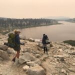 Lucy Fry Instagram – Smoke from the wild fires came over our camp the last morning, and once again, brought climate change into forefront of thought. Inhaling the smoke, there’s no denying it is here. Leaving the camp, we passed Marmots, deers, chipmunks and coyotes. Many of their species already lost on the other side of the range.
To solve the twin crisis of biodiversity loss and climate change @oneearth has come up with a plan- the Global Safety Net. This is an outline of the areas world wide that need to be protected to ensure a stable future for nature, and humanity. Take a look at the website on my page to learn more about the solutions offered by the global safety net 🌎