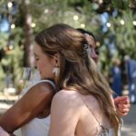 Lucy Fry Instagram - Grateful to get to travel to celebrate our friends beautiful wedding, @stephaniiie_nyc and @alecwing ❤️, to see my sister and soon-to-be-brother in law, to go to an island, paint alongside an angel artist, watch tides turn and perspectives change🌊