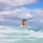 Lucy Fry Instagram – Hope you have a cruisey weekend 🌊And that if you get thrown upside down you find your way to the surface again! 😅💙