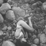 Lucy Fry Instagram - A boulder rolls uphill Exhaustion as the nerves Grind against gravity Rounded shards of sand A worn sea shell She curls into the moon Earth