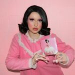Lucy Loone Instagram - me and my baby. she’s just a little over three months. ain’t she gorgeous? her name is Eat it Up 💝 🥄 as promised, new batch of signed CDs available on @whippedblood now!!!!🩰💗 love you guys & hope you’ve been enjoying the album. thank you a million for the support and welcoming my baby into the world. she’s gonna do great things. xx