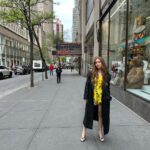 Lucy Paez Instagram – Feeling springy for the @todayshow #themother 🌼🌼🌼
#styled by @marc_eram
#makeup by @gitabass
#hair by @rebekahforecast New York, New York