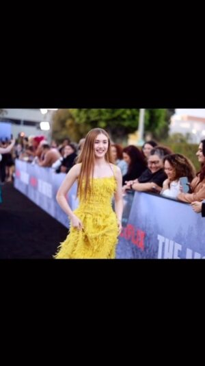 Lucy Paez Instagram - #TheMother was an unforgettable night. Filming it was an experience I will keep with me forever. Excited for you to finally meet Zoe, she is so special to me- be a good kid and watch it with your moms on @netflix this weekend! @jlo @nikicaro @omarihardwickofficial @yvonnesenat @jessejohngarcia @gaelgarciab @egt239 @marcevansproductions @mollyjoallen @courtneybaxterr 
#styled by @marc_eram 
#makeup by @yukari.makeup 
#hair by @christianmarc 
#dress @silviatcherassi 
#jewelry @davidyurman