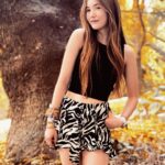 Lucy Paez Instagram - Autumn Shows Us How Beautiful It Is 🍁🍁🍁🍁... To Let Things Go !!✌️🧡✌️ ▪️ ▪️ ▪️ #autumnvibes #zebraprint #peaceandlove #fallcolors #younghollywood #actresslife #mylifestyle #tweenfashion #fashionphotography #makeithappen #yougotthisgirl #enjoythelittlethings #loveyourself #hereicome #followyourdreams #shinebright #mymagicalmoments #lucypaezofficial