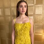 Lucy Paez Instagram – fairytale fantasy glam vibes for my first film premiere ever of #TheMother @netflix it was a dream come true working with @jlo & @nikicaro ✨
#styled by @marc_eram
#hair by @christianmarc
#makeup by @yukari.makeup
#dress @silviatcherassi
#jewelry @davidyurman