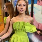 Lucy Paez Instagram – Feeling fierce in the LIME light in my @saulee ruffle dress and @charleskeithofficial shoes for press day on #TheMother @netflix out May 12th
#styled by @marc_eram
#hair by @rebekahforecast
#makeup by @gitabass New York, New York
