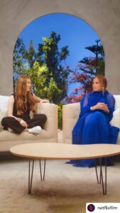 Lucy Paez Instagram - @netflixfilm @JLO and Lucy Paez take a trip down memory lane & each other’s childhoods 💕