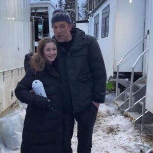 Lucy Paez Instagram - #part2 of #themother chaotic behind the scenes🐺🗻❄️ @jlo @nikicaro @netflixfilm