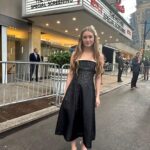 Lucy Paez Instagram – My character Zoe never got to wear a dress like this in #TheMother but would’ve stunned the baddies if she had this fab @philosophyofficial dress & killer heels from @blacksuedestudio The film drops May 12th on @netflix get your popcorn ready @jlo @nikicaro
#styled by @marc_eram
#hair by @rebekahforecast
#makeup by @gitabass