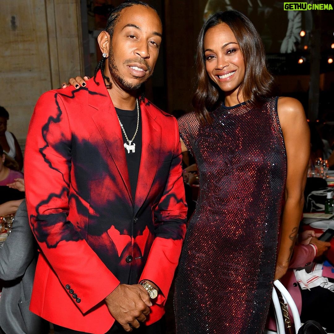 Ludacris Instagram - 3.5 Billion In Combined Franchise Box Office In One Pic @zoesaldana 🙏🏾 Brooklyn, New York