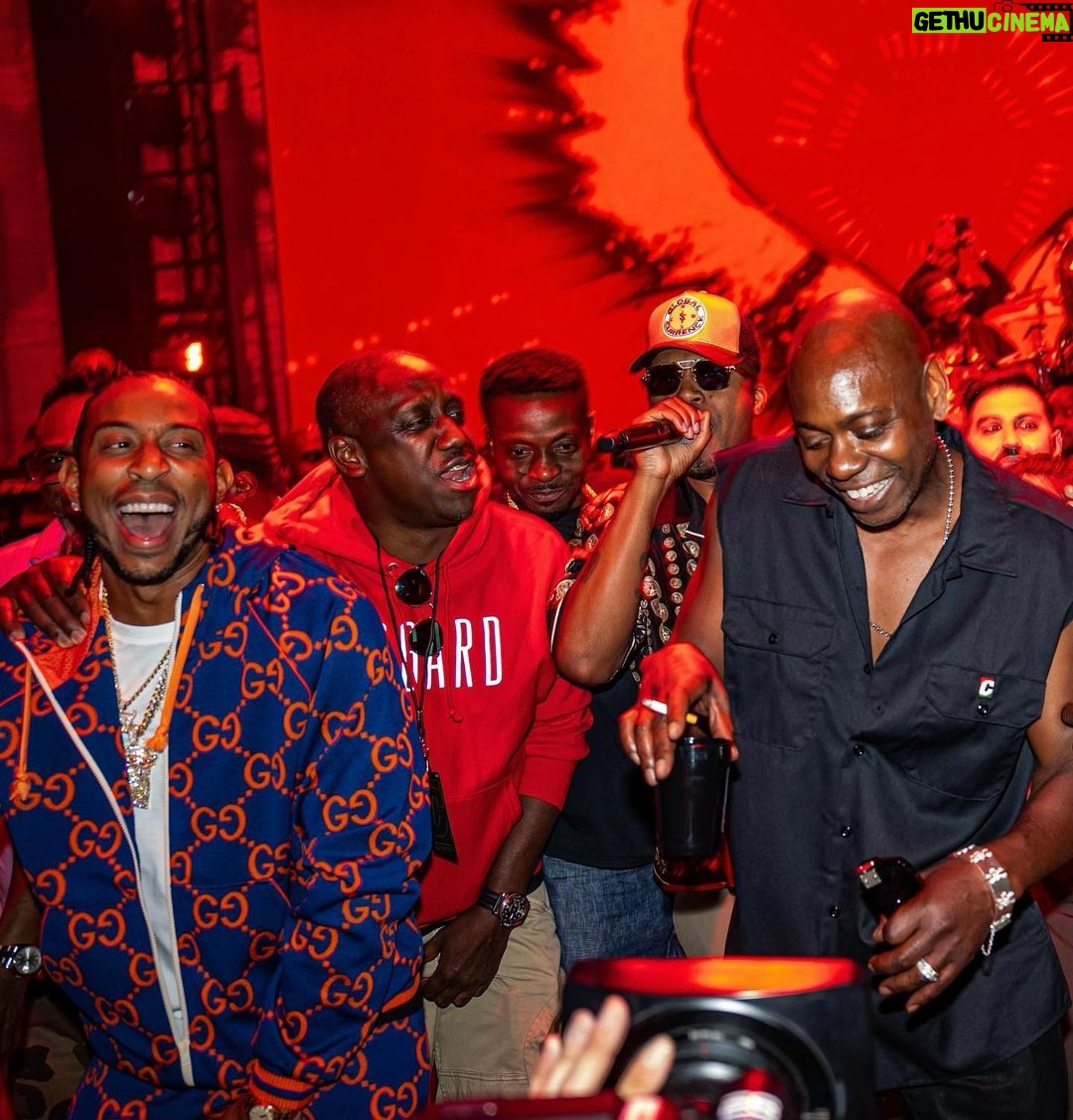 Ludacris Instagram - HAPPY FUCKIN BDAY @davechappelle A Time Was Had ♍️ Madison Square Garden