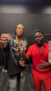 Ludacris Instagram - Celebrate Black Excellence 🥃 HAPPY BIRTHDAY My Bro Fo LIFE! @kevinhart4real Resorts World Las Vegas