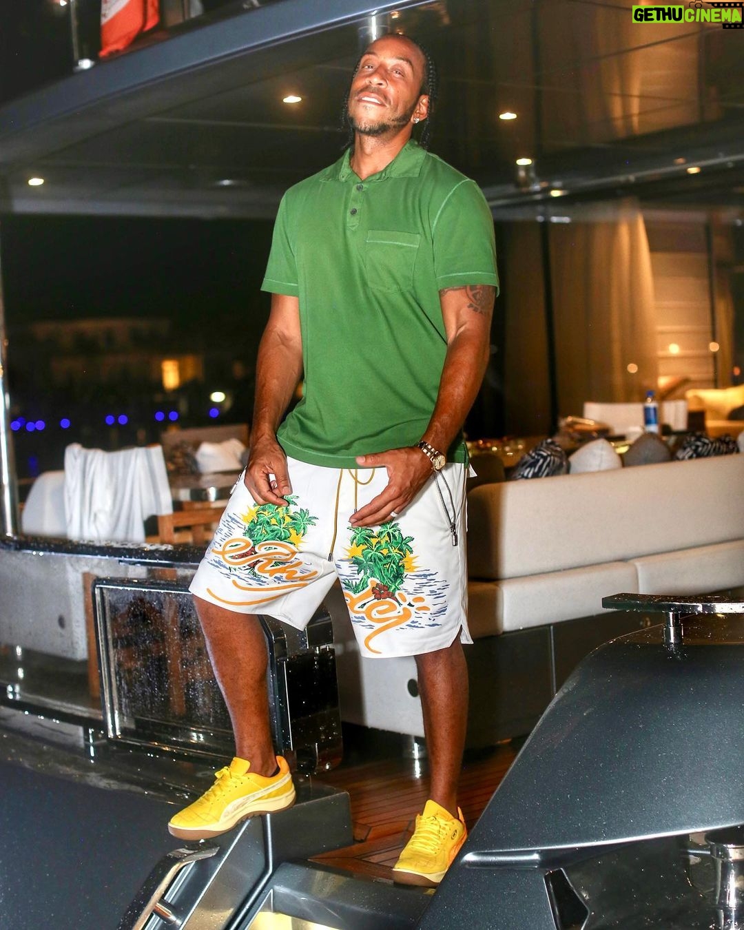 Ludacris Instagram - I’m convinced that land was created so that yachts can have a place to visit from time to time 🫡🪝