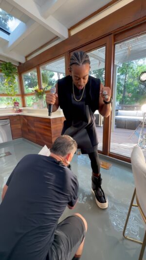 Ludacris Instagram - When the Rick Owen’s Boots Are Water Proofed You’re Prepared For Any Flood 🤣 SUITED & BOOTED