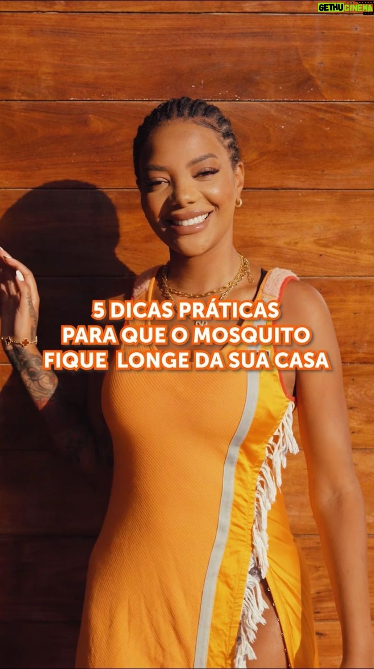 Ludmilla Instagram - Gente, sou a nova embaixadora do movimento #JuntosContraoMosquito! Em parceria com @sbpprotege e ajuda da @cufabrasil, queremos conscientizar sobre o combate ao mosquito da dengue e suas doenças. Bora nessa? #juntoscontraomosquito
