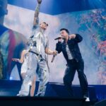 Luis Fonsi Instagram - Anoche tuve el privilegio de acompañar al 🐐, al que cambió la música latina para siempre, en su despedida de los escenarios. Fue muy emotivo estar ahí contigo @daddyyankee. Te debo mucho bro, mucho! Disfruta este muy merecido descanso, nosotros seguiremos disfrutando y celebrando tu música SIEMPRE✊🏼🇵🇷 📸🎥: @danielsantanab Choliseo de Puerto Rico