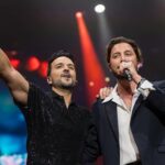 Luis Fonsi Instagram - Que bonito es compartir, y más cuando lo haces con gente que uno quiere, respeta y admira. Gracias @manuelcarrasco_ , @pablolopezmusic , @antoniorozco10 , @abrahammateo y @elsatortondar por acompañarme en mi concierto. Los quiero y me quedo corto 🙌🏼 #25AñosTour 📷: @nabscab