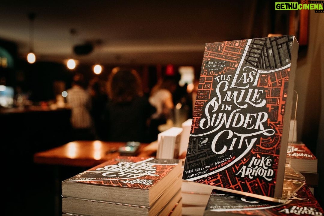 Luke Arnold Instagram - Out in the UK today. Already across Australia. So many people have made this thing real. Thanks everyone for your support. More events, more books, more adventures coming soon x
