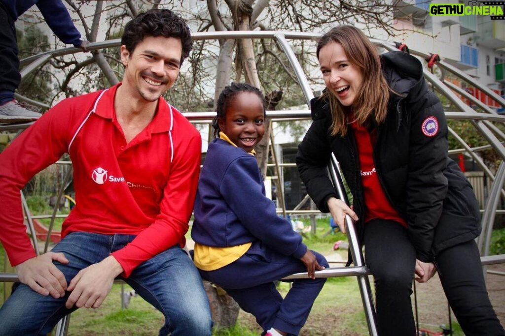 Luke Arnold Instagram - I’ve had the privilege of visiting many of the projects that @savechildrenaus work on around the world but I was finally able to spend some time at one of their projects in Melbourne. “Cubbies” is a program that provides a safe place for kids to play and learn. Supported by incredible social workers, play is used to help kids recover as well as build social, cognitive and emotional health. I’m always moved to see how Save the Children dedicate themselves to giving kids (many of whom have experienced hardship) a place to be kids again. Thanks to everyone at Cubbies, especially Sarah, for letting @clairevandboom and I come be kids for a bit too!
