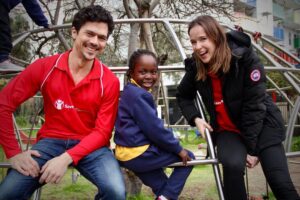 Luke Arnold Instagram - I’ve had the privilege of visiting many of the projects that @savechildrenaus work on around the world but I was finally able to spend some time at one of their projects in Melbourne. “Cubbies” is a program that provides a safe place for kids to play and learn. Supported by incredible social workers, play is used to help kids recover as well as build social, cognitive and emotional health.
I’m always moved to see how Save the Children dedicate themselves to giving kids (many of whom have experienced hardship) a place to be kids again.
Thanks to everyone at Cubbies, especially Sarah, for letting @clairevandboom and I come be kids for a bit too!