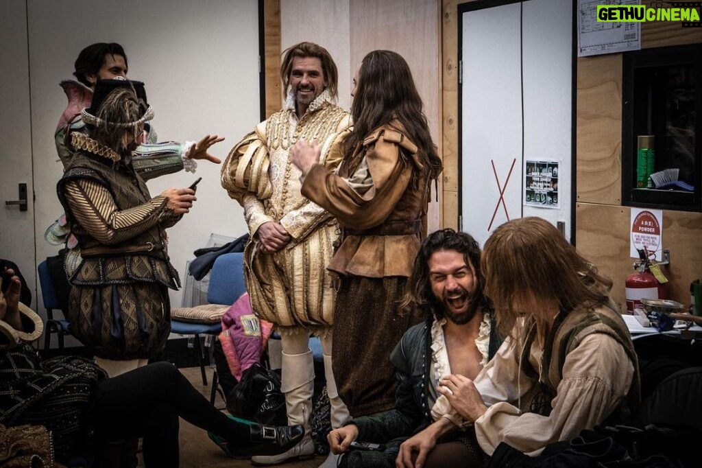 Luke Arnold Instagram - One last time taking to the stage with these legendary lunatics! A perfect cast of kind and generous souls. Such silliness! Such fun!