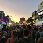 Luke Arnold Instagram – Good to be home #johnstonstreetfiesta #Melbourne