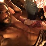 Luke Arnold Instagram – Stumbled over some behind-the-scenes Black Sails selfies that I might as well share ☠️
We have ‘Sandblasted Silver’ ‘Stuntman Silver’ ‘Sexy-time Silver’ and ‘Skinny-ass Silver’