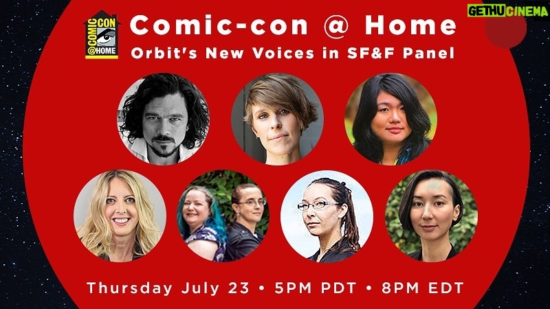 Luke Arnold Instagram - I’m chatting with a bunch of incredible authors from @orbitbooks for #comicconathome in just a few hours! Link in bio!