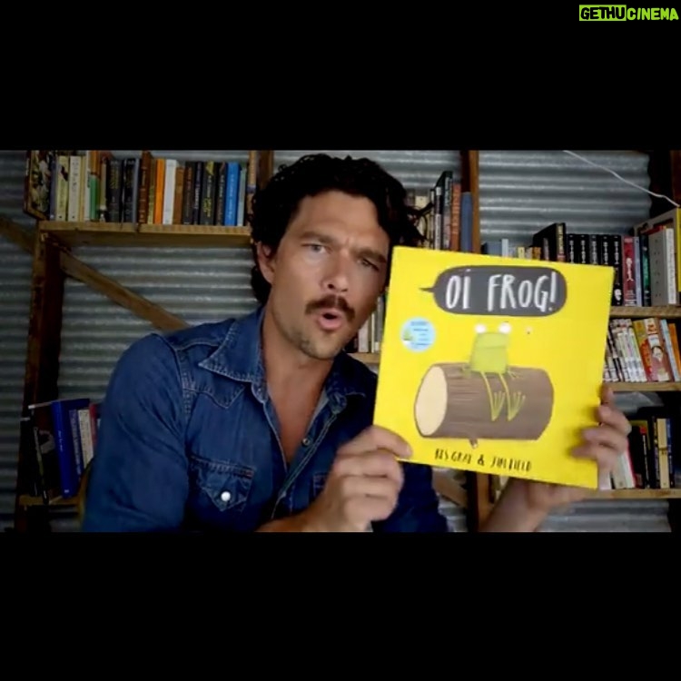 Luke Arnold Instagram - You can probably tell I had a blast reading ‘Oi Frog’ for #savewithstories Check it out at the @savechildrenaus page. Thanks so much to @hachetteaus @_jimfield and Kes Gray for letting me read it. I’m definitely tracking down the rest of the series. Save The Children is working hard to protect kids in this wild time so please support them if you can x