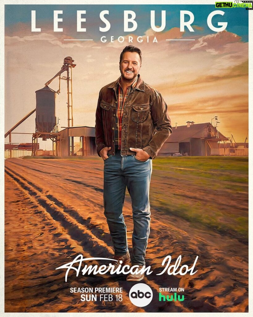 Luke Bryan Instagram - Excited to bring y’all to Leesburg this season. Get ready to take the journey with us to find the next #AmericanIdol on Feb 18th! Leesburg, Georgia