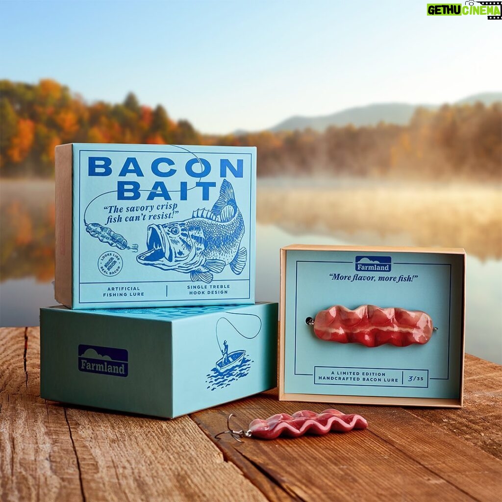 Luke Bryan Instagram - Now that #FarmTour2023 is over, it’s time to go fishing! My buddies over at @farmlandfoods know I love fishing and bacon, so they made me this limited edition, custom lure. Want a chance to win one yourself? All you have to do is: - Follow @farmlandfoods - Like this post - Tag a friend who loves bacon or fishing Giveaway runs through 10/10/2023 11:59 PM CT. Five winners will be selected at random and notified directly. This is in no way sponsored, administered, or associated with Instagram. Participants must be 18+, release Instagram of responsibility, and agree with Instagram’s terms of use. Giveaway open to US residents only.