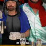 Luke Bryan Instagram - Making margaritas with mittens on is pure mayhem🍹😂 @lukebryan @codyalan #NationalMargaritaDay