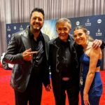 Luke Bryan Instagram - That’s a wrap on #CMAawards 2023! It’s an honor to celebrate country music with @cma and always a blast hosting with @peytonmanning and performing on the CMA stage. Bridgestone Arena