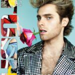 Luke Hemmings Instagram - Vertical hair and flowers 🦋🌹🔥 Thank you so much TUSH and to everyone who worked on this shoot @tushmagazine ⁠  Photo @domenvandevelde⁠ ⁠ Make-up @shoichiro_kashibe using @givenchybeauty⁠ Hair @joerirouffa⁠ Styling @lil_saigon⁠ Set Design @eyako_o Fashion Editor @dinavibes_⁠ Interview @afr_a⁠ Animation @marieb1anchard