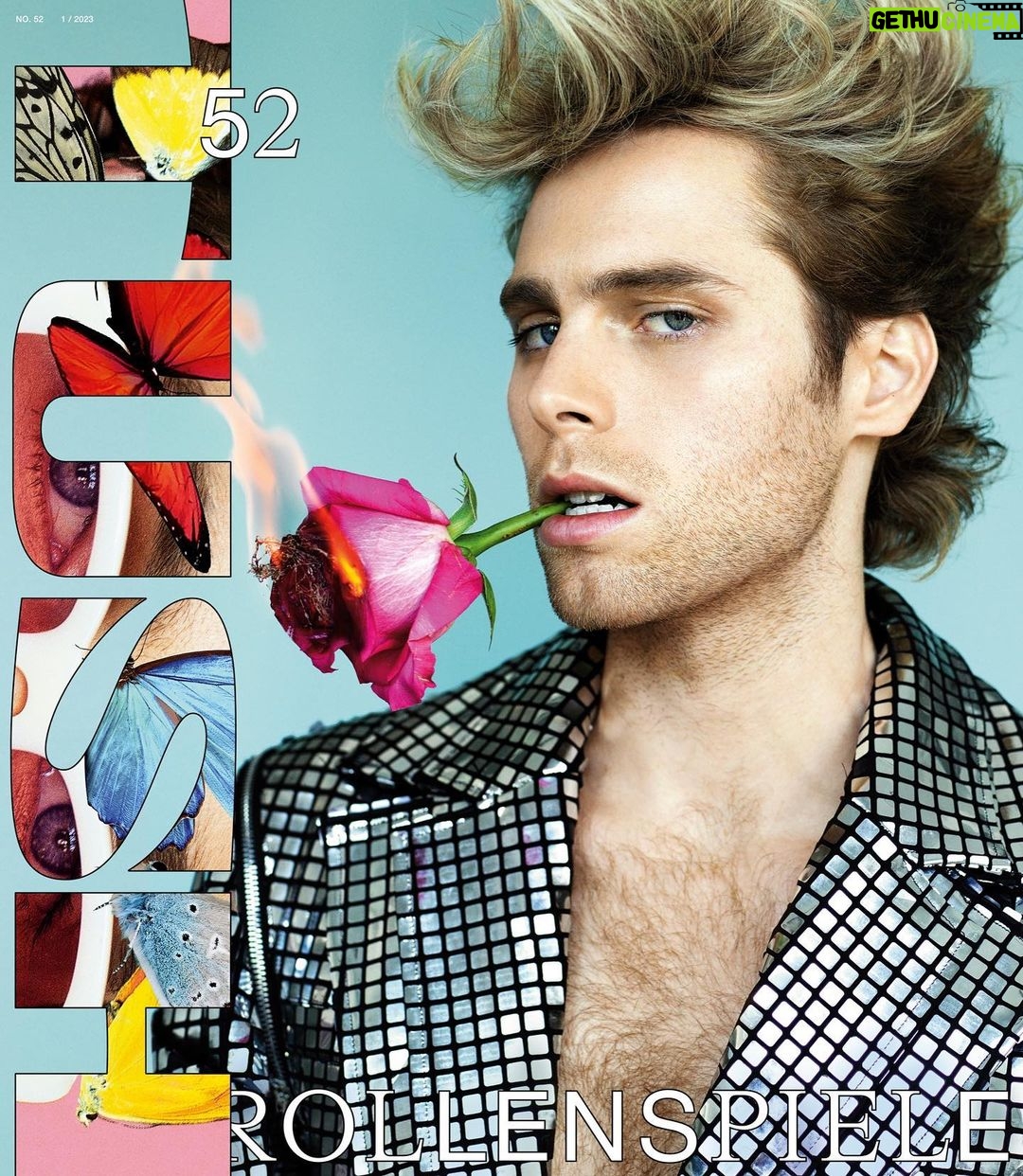 Luke Hemmings Instagram - Vertical hair and flowers 🦋🌹🔥 Thank you so much TUSH and to everyone who worked on this shoot @tushmagazine
Photo @domenvandevelde
Make-up @shoichiro_kashibe using @givenchybeauty Hair @joerirouffa
Styling @lil_saigon
Set Design @eyako_o
Fashion Editor @dinavibes_
Interview @afr_a
Animation @marieb1anchard