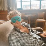 Luke Hemmings Instagram - I don’t think the lip ring works at 26, but the eye mask certainly does 🤘🏻 thank you for all the birthday love 🥰
