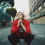 Luke Hemmings Instagram - some photos from the Starting Line video, shot Downtown LA late june