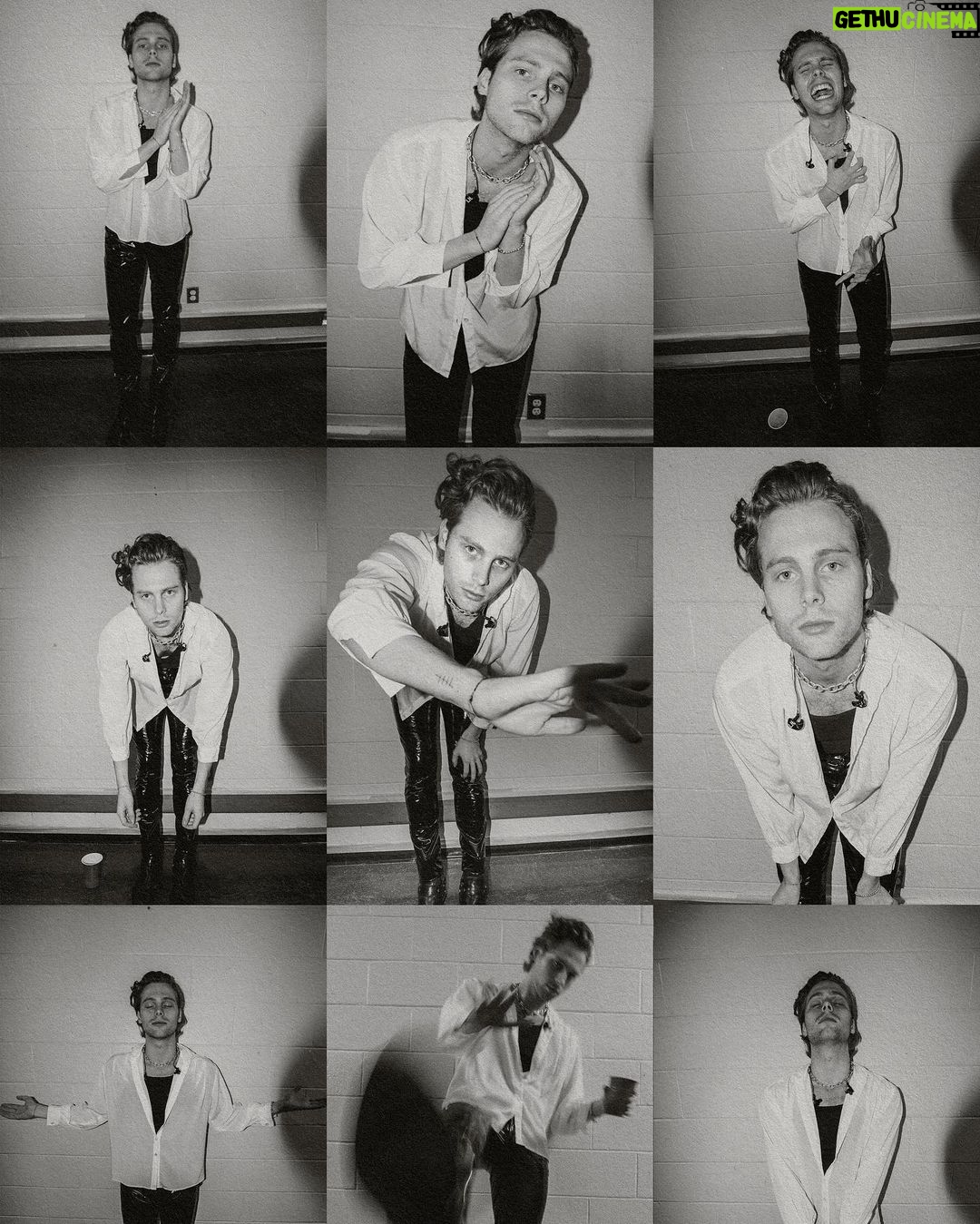 Luke Hemmings Instagram - Captain shiny pants