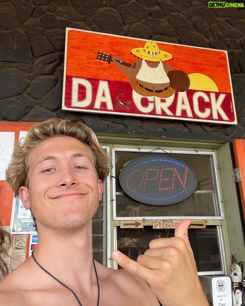 Luke Mullen Instagram - “Radical” - Chicken Joe Kauai, Hawaii