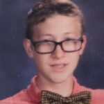 Luke Mullen Instagram - 7th grade yearbook picture... until tomorrow or permanent?