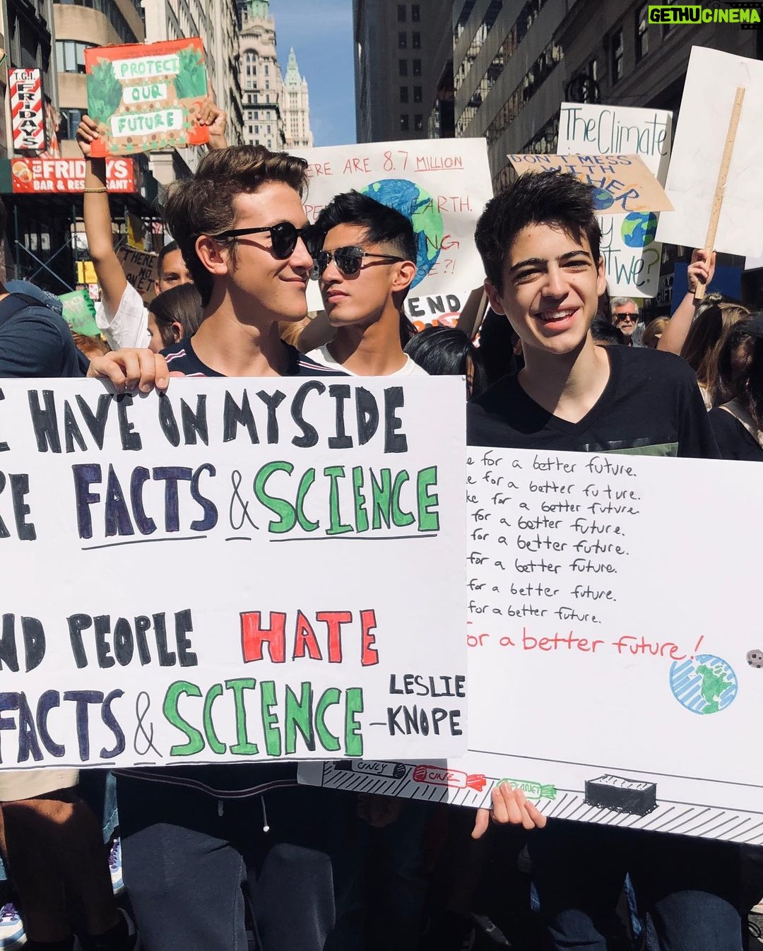 Luke Mullen - 68.3K Likes - Climate Strike #57.
I was so inspired to be marching with the most motivated and inspiring activists. We are uprising. We are making a difference. Activism works. And we’ll make them listen🌎