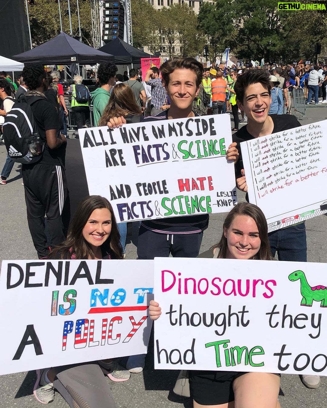 Luke Mullen - 68.3K Likes - Climate Strike #57.
I was so inspired to be marching with the most motivated and inspiring activists. We are uprising. We are making a difference. Activism works. And we’ll make them listen🌎