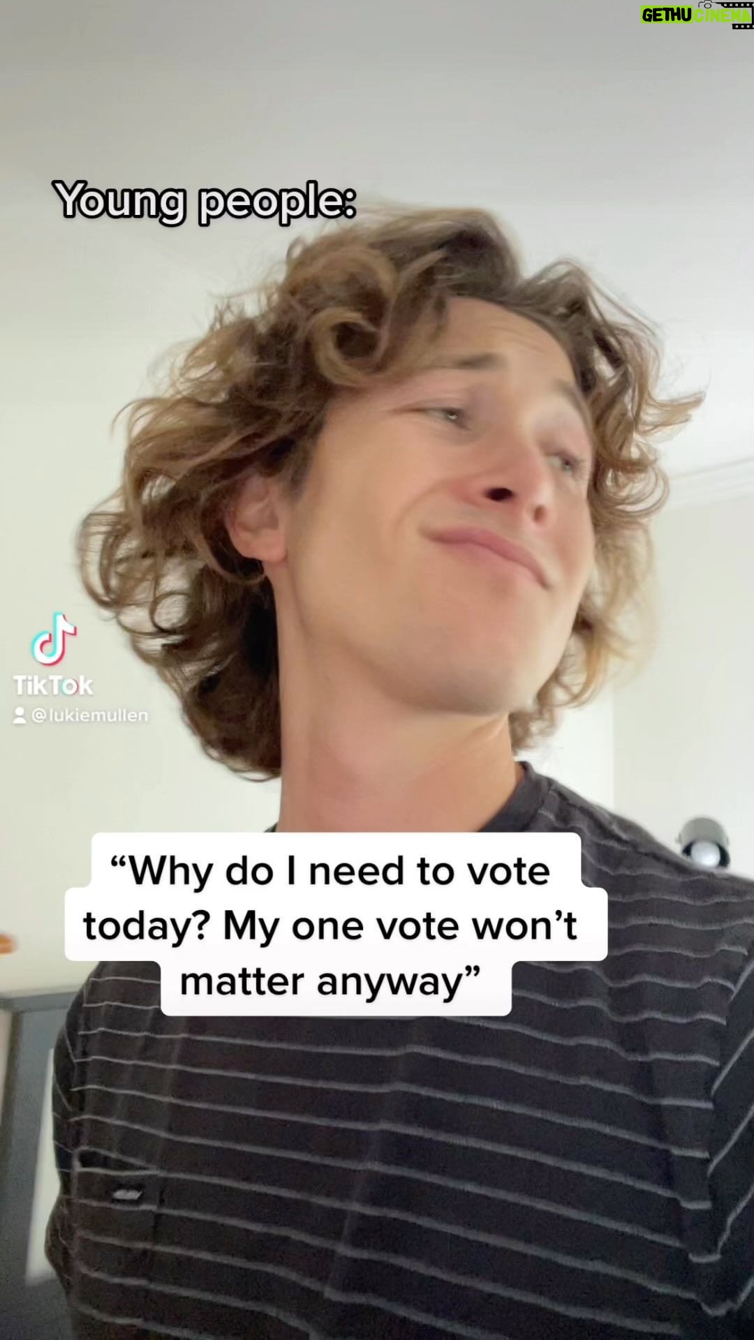 Luke Mullen Instagram - Don’t let it happen… today we ball to the polls!!!