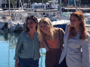 Lula Cotton-Frapier Instagram - Entre filles de mixte @primevideofr @festivalfictiontv
