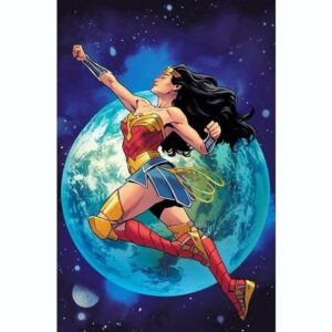 Lynda Carter Instagram - This is the only home we’ll ever know, so treat it kindly. Happy Earth Day 🌎 #earthday 

Art by @travisgmoore