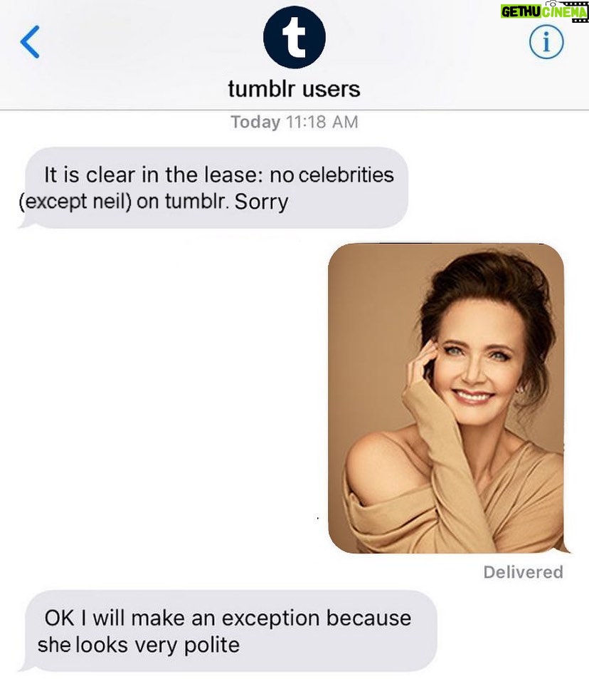 Lynda Carter Instagram - Thank you, @tumblr user a-lizard-in-disguise.