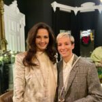 Lynda Carter Instagram - I found a new soccer buddy! @mrapinoe